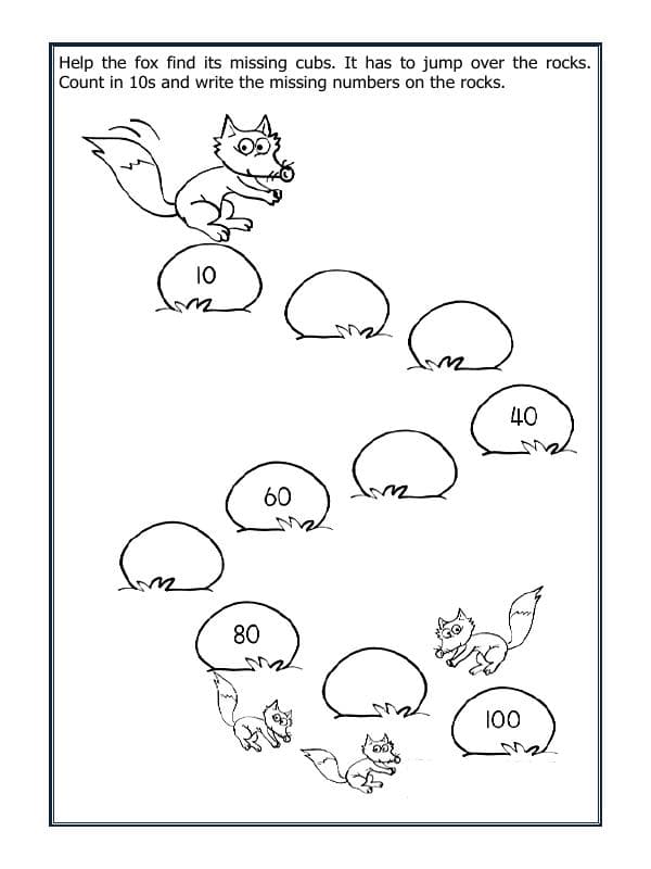 A2ZWorksheets:Maths-Numbers-Skip Counting