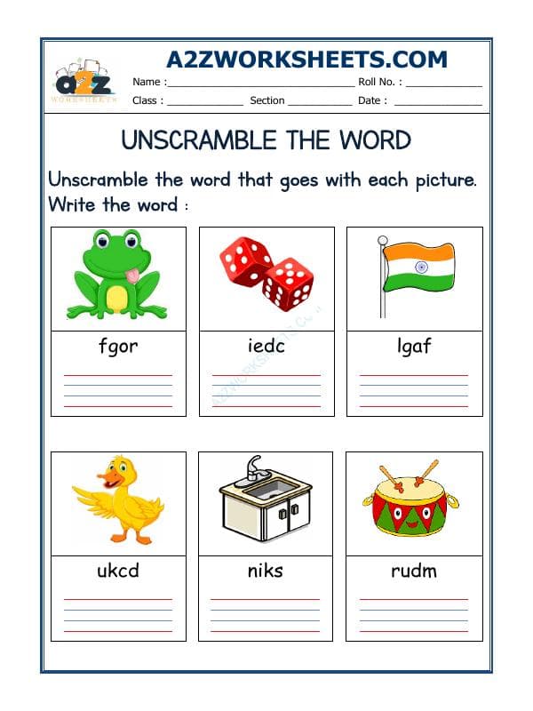 Unscramble The Word-29