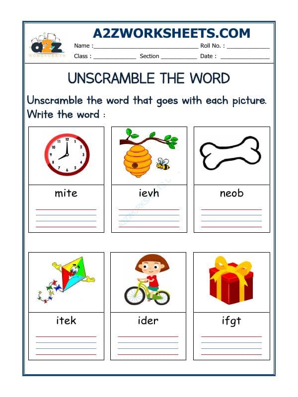 Unscramble The Word-32