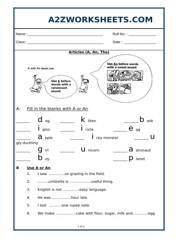 Let's Practice Articles-01