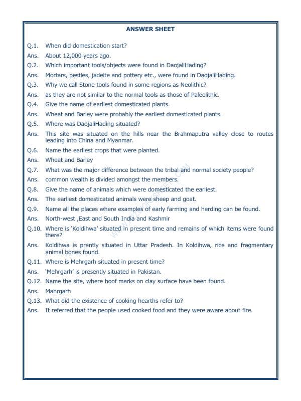 A2ZWorksheets:General Awareness-Culture and Tradition-From Gathering To Growing Food-06