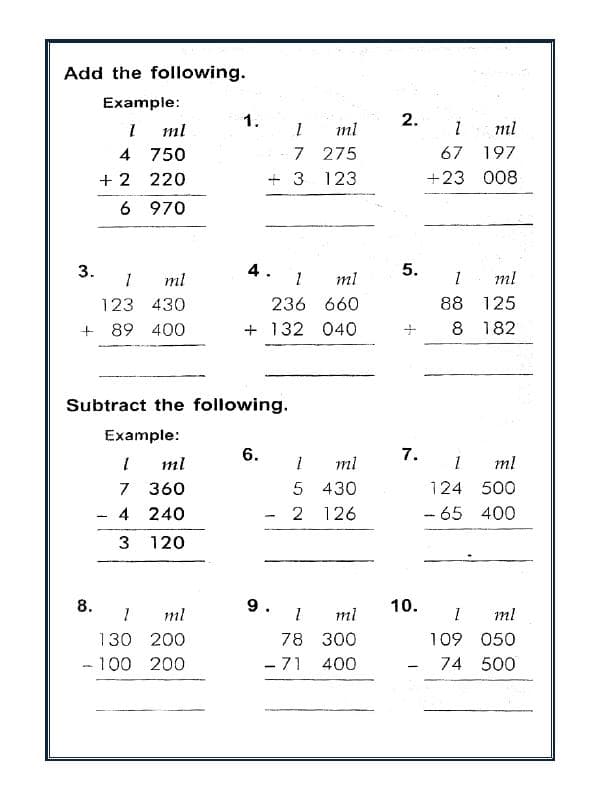 A2ZWorksheets:Maths-Measurement-Weight