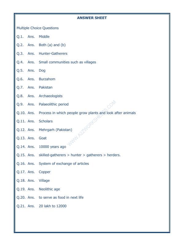 A2ZWorksheets:General Awareness-Culture and Tradition-From Gathering To Growing Food-08