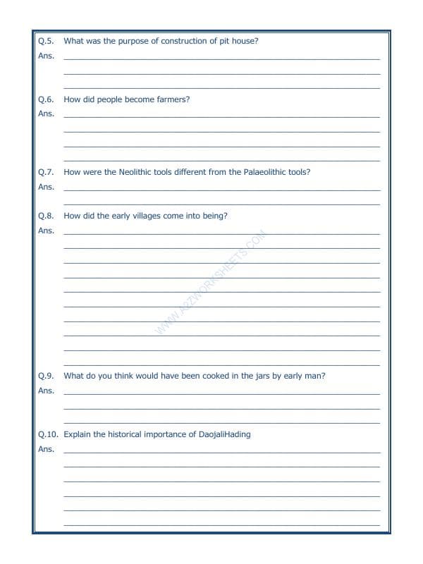 A2ZWorksheets:General Awareness-Culture and Tradition-From Gathering To Growing Food-09