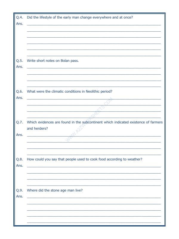 A2ZWorksheets:General Awareness-Culture and Tradition-From Gathering To Growing Food-10