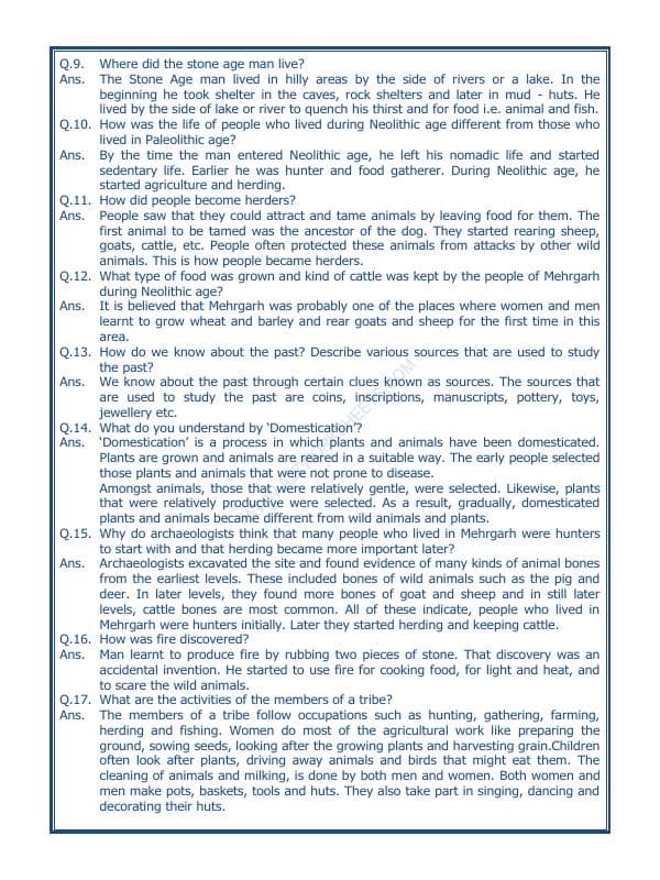 A2ZWorksheets:General Awareness-Culture and Tradition-From Gathering To Growing Food-10