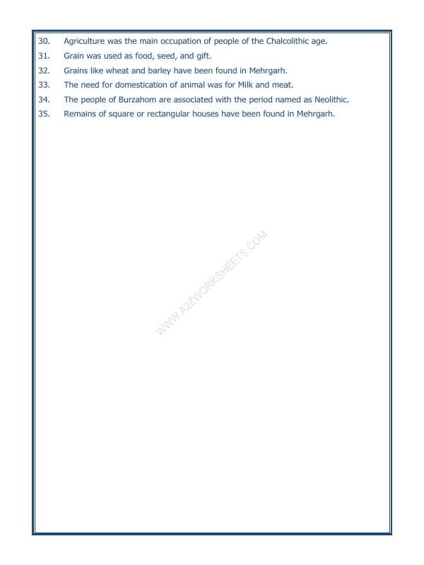 A2ZWorksheets:General Awareness-Culture and Tradition-From Gathering To Growing Food-11