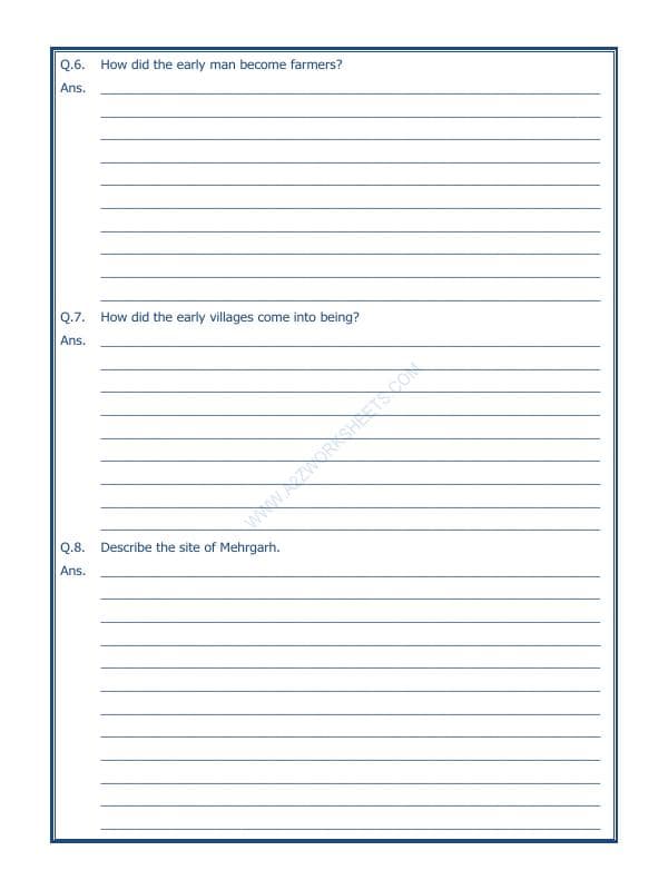 A2ZWorksheets:General Awareness-Culture and Tradition-From Gathering To Growing Food-13