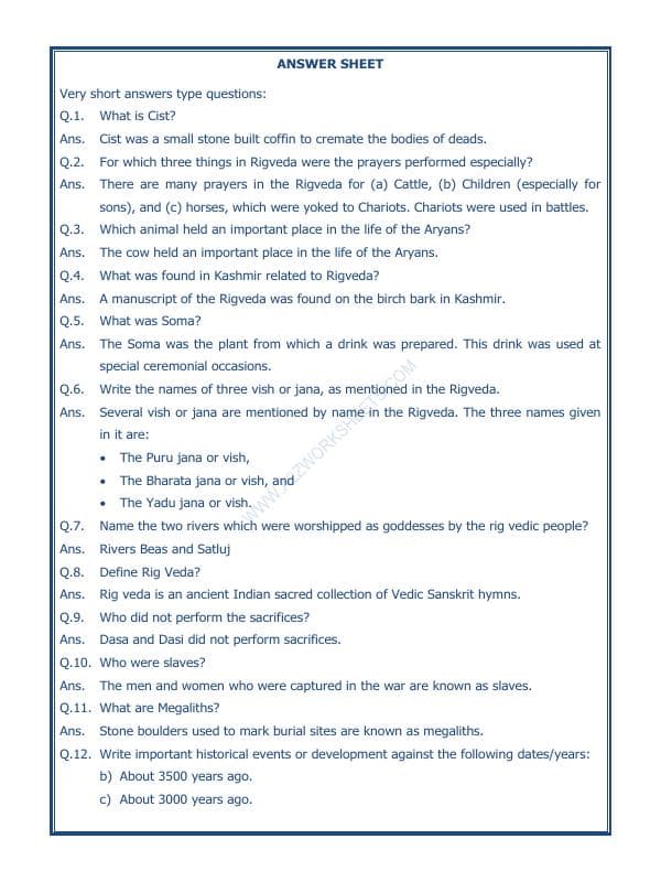 A2ZWorksheets:General Awareness-Our History and Heritage-What Books And Burials Tell Us-01