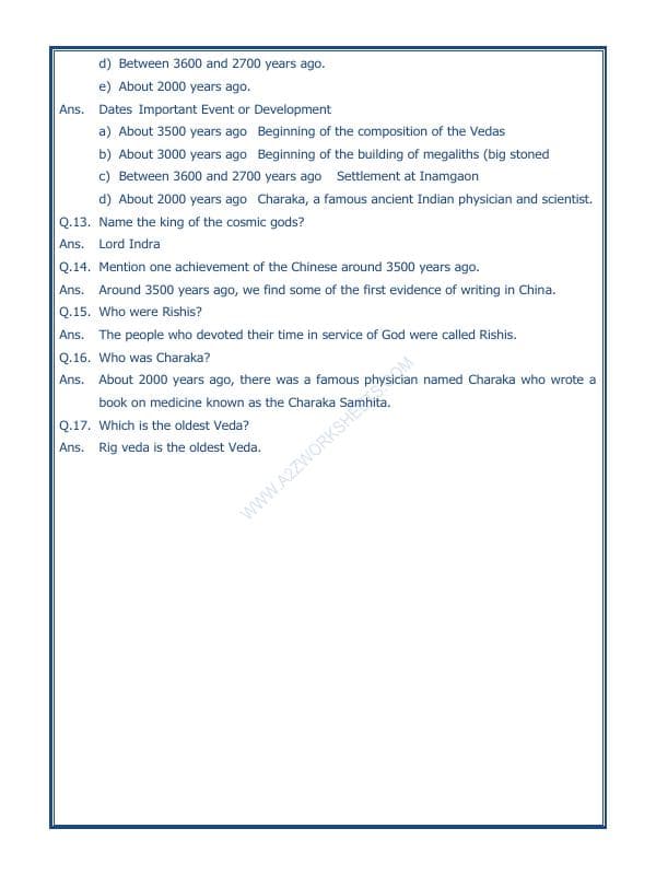 A2ZWorksheets:General Awareness-Our History and Heritage-What Books And Burials Tell Us-01