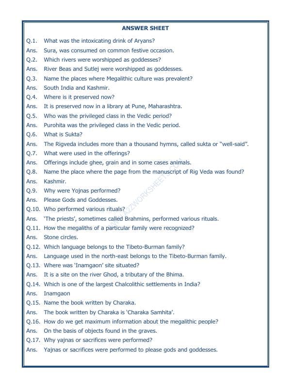 A2ZWorksheets:General Awareness-Our History and Heritage-What Books And Burials Tell Us-04