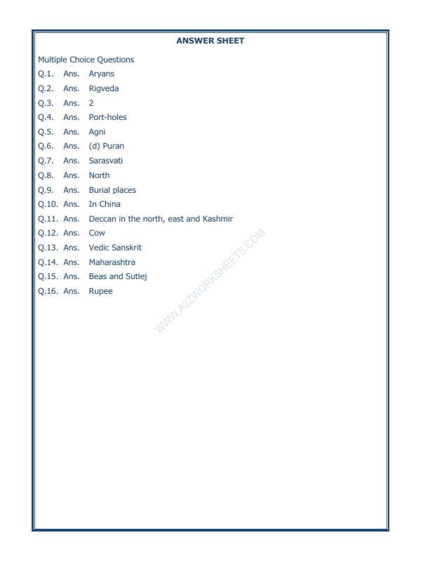 A2ZWorksheets:General Awareness-Our History and Heritage-What Books And Burials Tell Us-05
