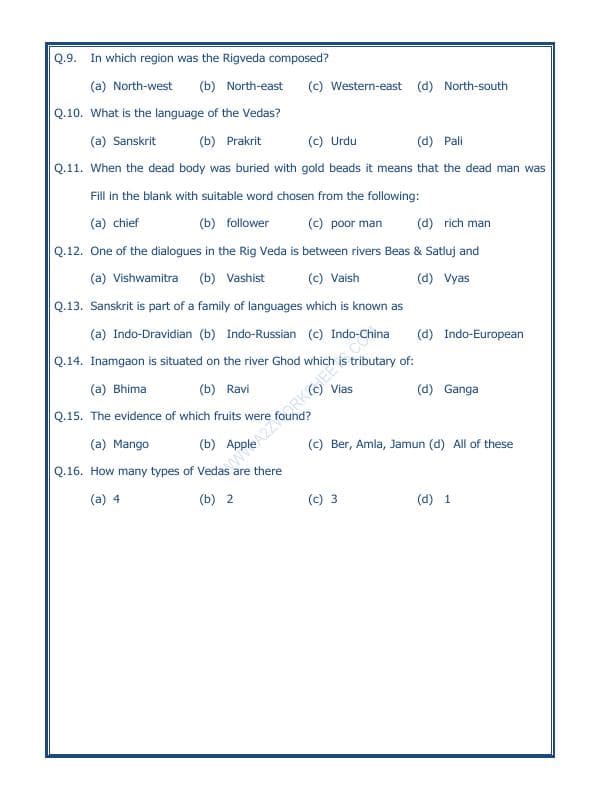 A2ZWorksheets:General Awareness-Our History and Heritage-What Books And Burials Tell Us-06