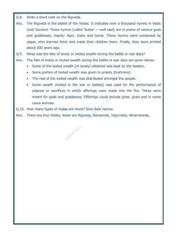 A2ZWorksheets:General Awareness-Our History and Heritage-What Books And Burials Tell Us-08