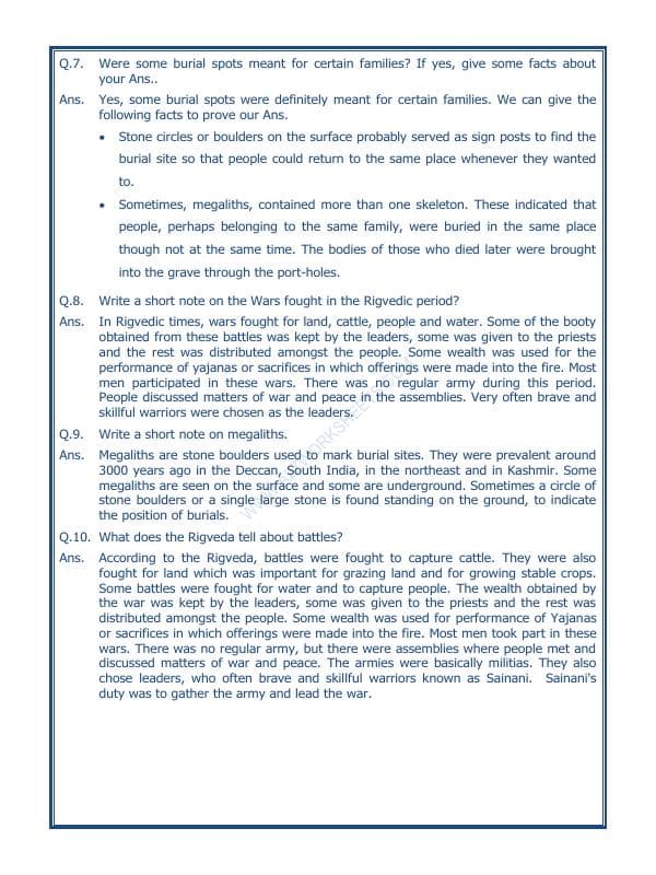 A2ZWorksheets:General Awareness-Our History and Heritage-What Books And Burials Tell Us-09
