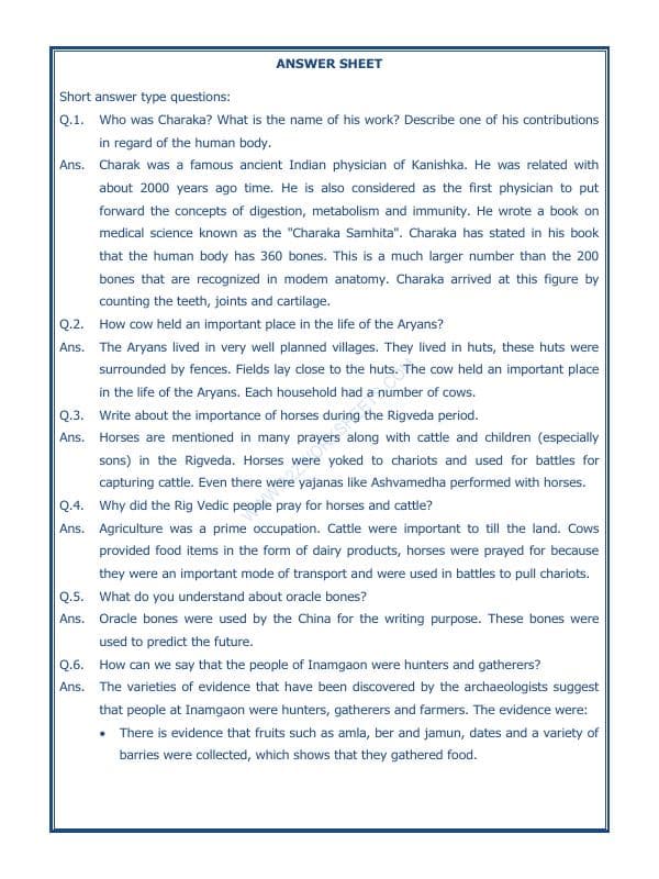 A2ZWorksheets:General Awareness-Our History and Heritage-What Books And Burials Tell Us-10