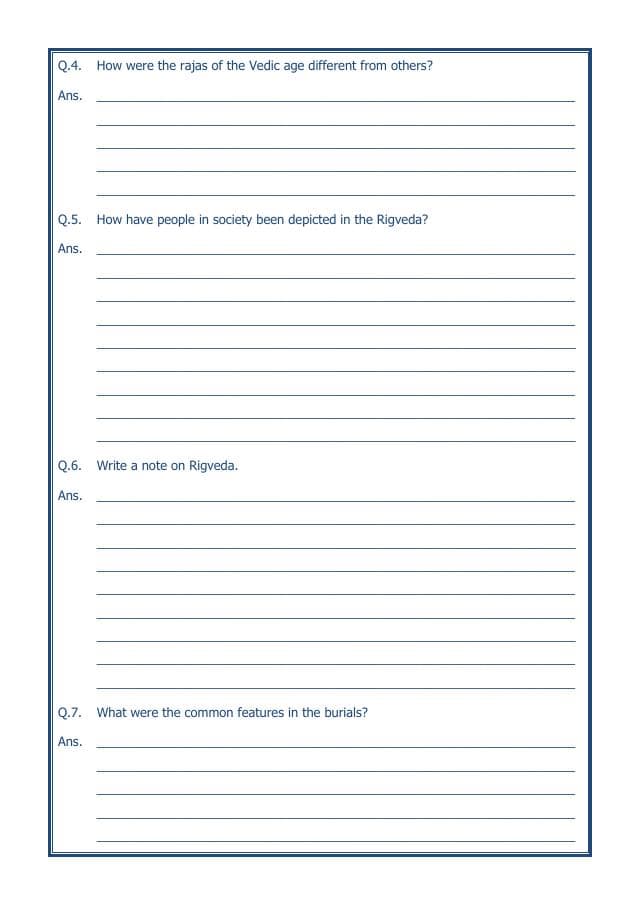 A2ZWorksheets:General Awareness-Our History and Heritage-What Books And Burials Tell Us-14