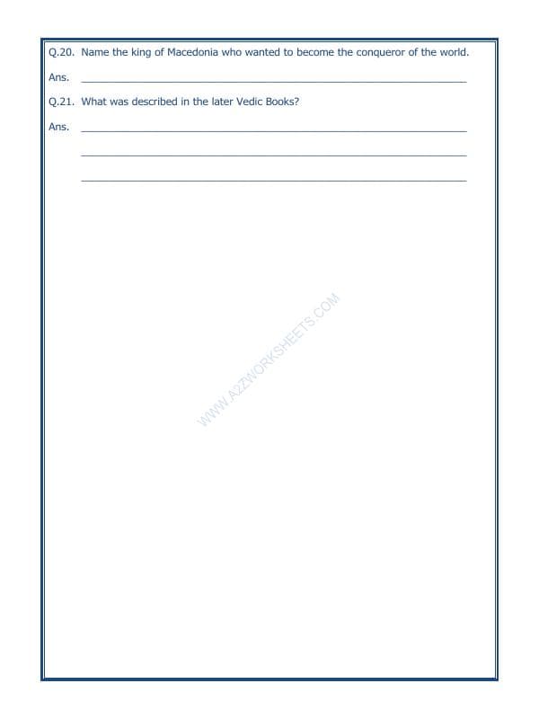 A2ZWorksheets:General Awareness-Our History and Heritage-Kingdoms, Kings And An Early Republic-04