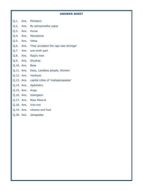 A2ZWorksheets:General Awareness-Our History and Heritage-Kingdoms, Kings And An Early Republic-05