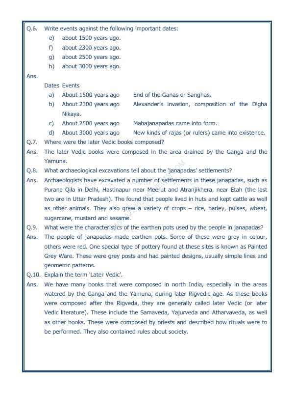 A2ZWorksheets:General Awareness-Our History and Heritage-Kingdoms, Kings And An Early Republic-09