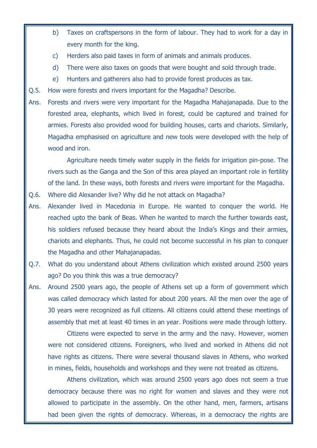 A2ZWorksheets:General Awareness-Our History and Heritage-Kingdoms, Kings And An Early Republic-13