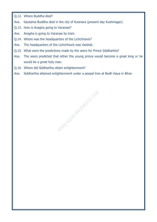 A2ZWorksheets:General Awareness-Our History and Heritage-New Question And Ideas-03