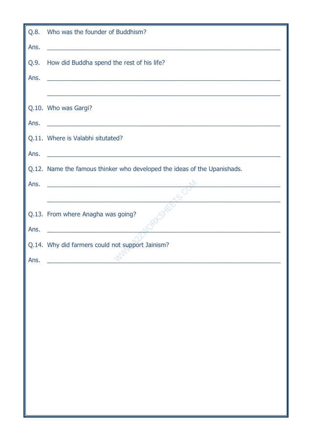 A2ZWorksheets:General Awareness-Our History and Heritage-New Question And Ideas-04