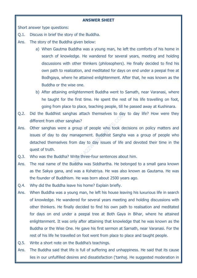 A2ZWorksheets:General Awareness-Our History and Heritage-New Question And Ideas-09
