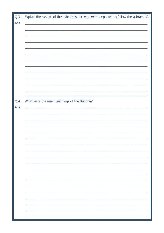 A2ZWorksheets:General Awareness-Our History and Heritage-New Question And Ideas-13