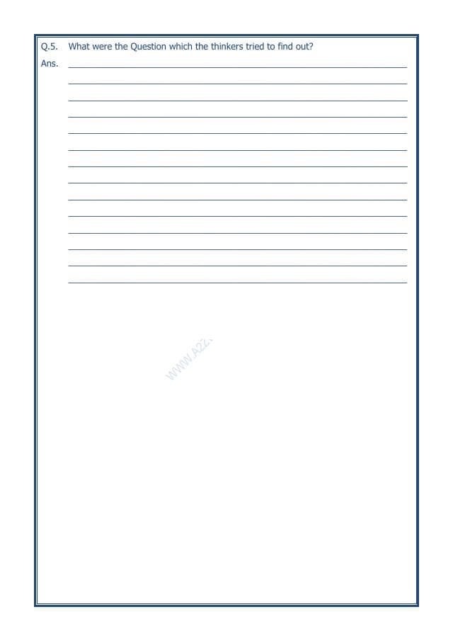 A2ZWorksheets:General Awareness-Our History and Heritage-New Question And Ideas-13