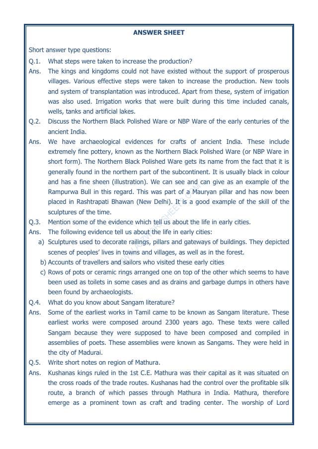 A2ZWorksheets:General Awareness-Our History and Heritage-Vital Villages, Thriving Towns-09