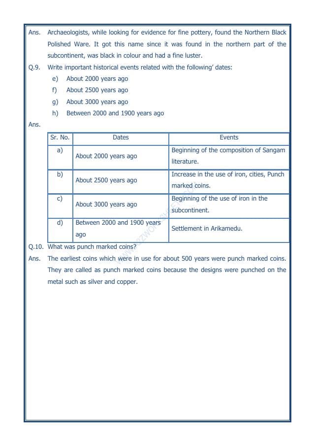 A2ZWorksheets:General Awareness-Our History and Heritage-Vital Villages, Thriving Towns-10
