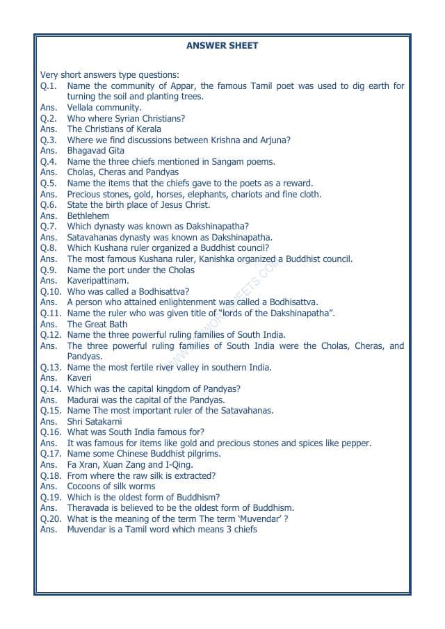 A2ZWorksheets:General Awareness-Our History and Heritage-Traders, Kings And Pilgrims-02