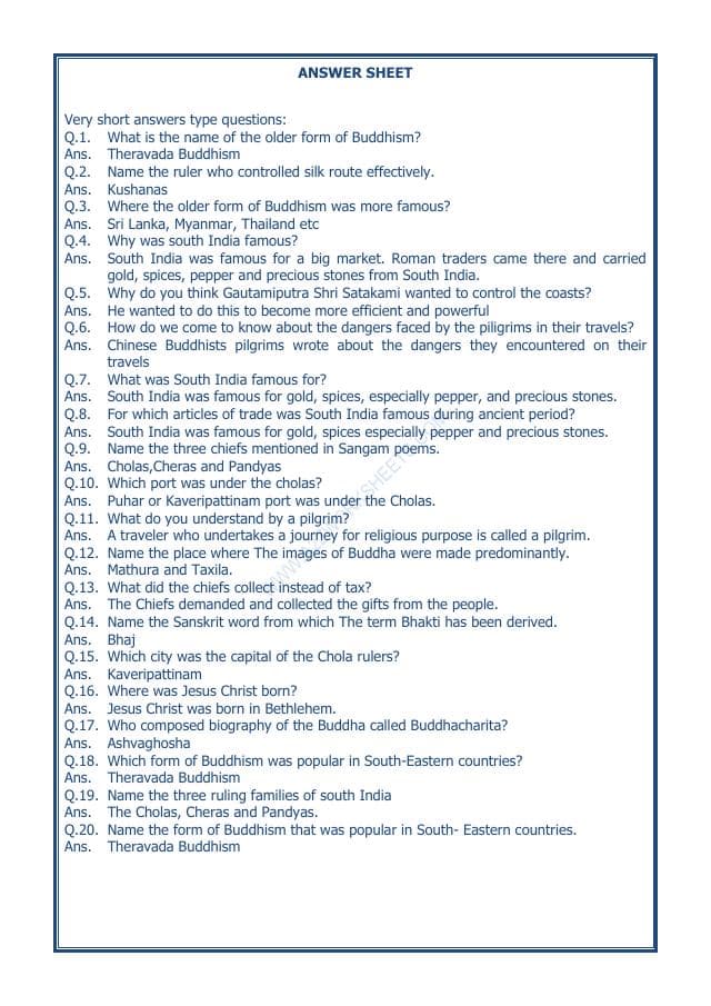 A2ZWorksheets:General Awareness-Our History and Heritage-Traders, Kings And Pilgrims-04