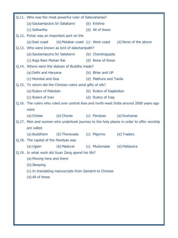 A2ZWorksheets:General Awareness-Our History and Heritage-Traders, Kings And Pilgrims-06