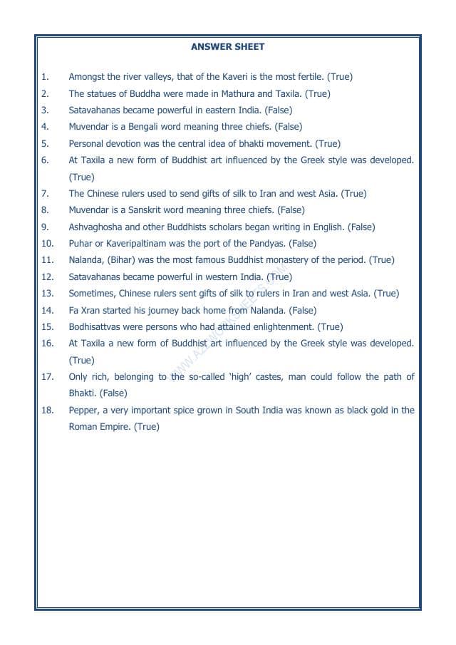 A2ZWorksheets:General Awareness-Our History and Heritage-Traders, Kings And Pilgrims-07