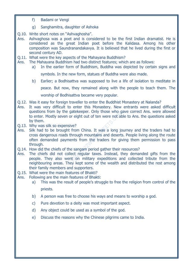 A2ZWorksheets:General Awareness-Our History and Heritage-Traders, Kings And Pilgrims-08