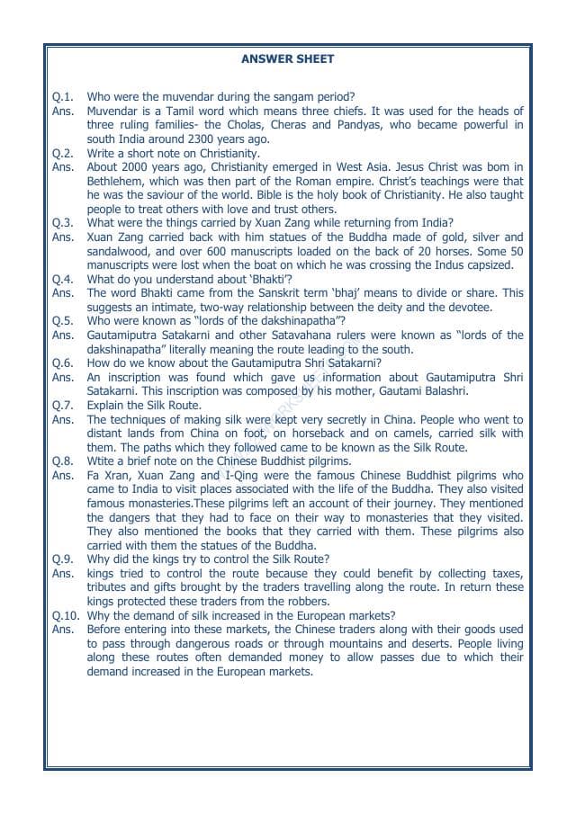 A2ZWorksheets:General Awareness-Our History and Heritage-Traders, Kings And Pilgrims-09