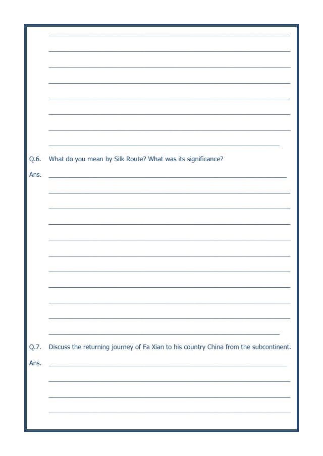 A2ZWorksheets:General Awareness-Our History and Heritage-Traders, Kings And Pilgrims-14