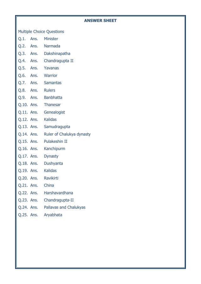 A2ZWorksheets:General Awareness-Our History and Heritage-New Empires And Kingdoms-07