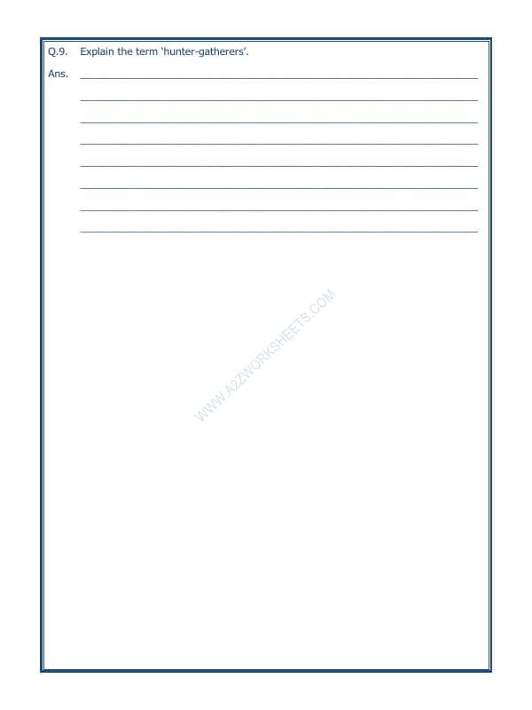 A2ZWorksheets:General Awareness-Our History and Heritage-New Empires And Kingdoms-12