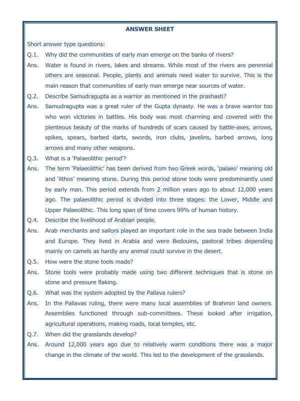A2ZWorksheets:General Awareness-Our History and Heritage-New Empires And Kingdoms-12