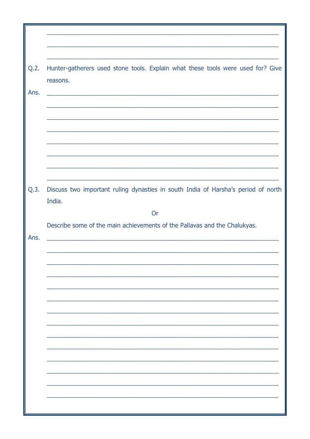 A2ZWorksheets:General Awareness-Our History and Heritage-New Empires And Kingdoms-14