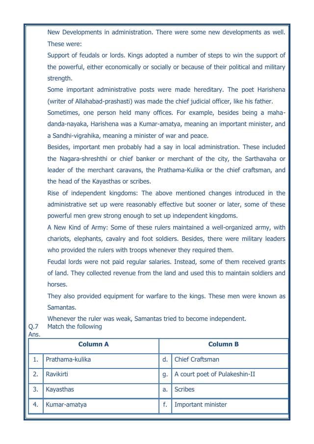 A2ZWorksheets:General Awareness-Our History and Heritage-New Empires And Kingdoms-15
