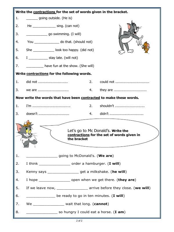 A2ZWorksheets:English-Grammar-Let's Practice Apostrophe-01