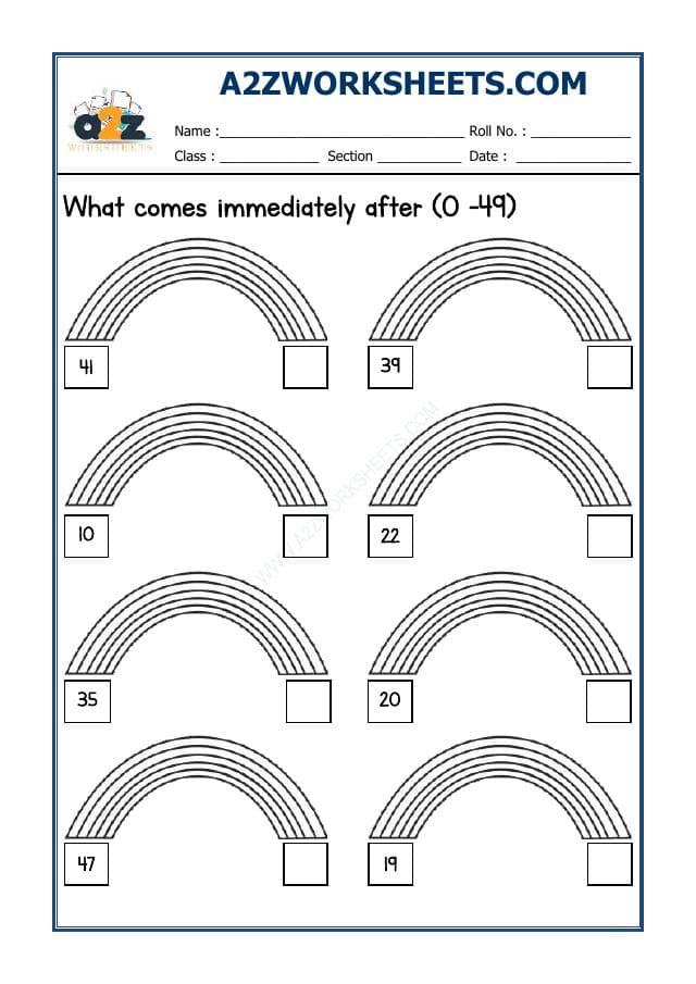 A2ZWorksheets:Maths-Numbers-What Comes After-07