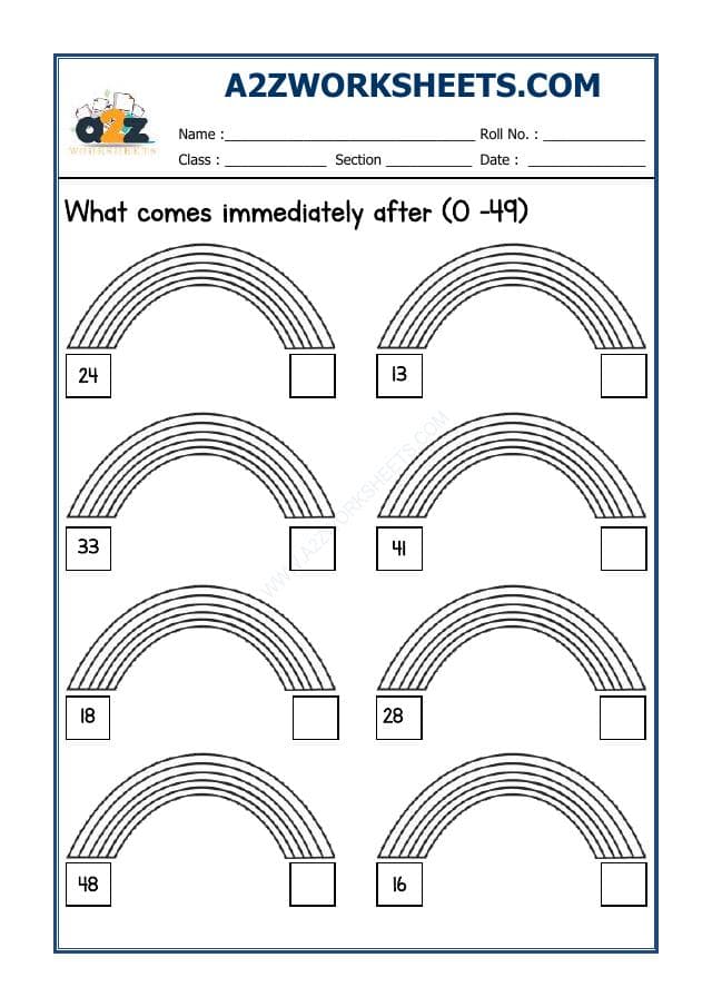A2ZWorksheets:Maths-Numbers-What Comes After-08