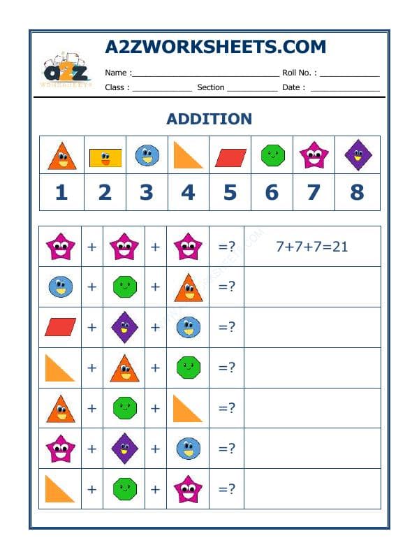 A2ZWorksheets:Maths-Addition-Addition-04