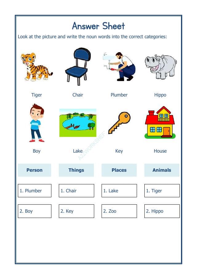 A2ZWorksheets:English-Grammar-English Noun Worksheet-04
