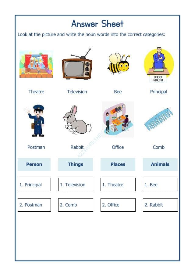 A2ZWorksheets:English-Grammar-English Noun Worksheet-07